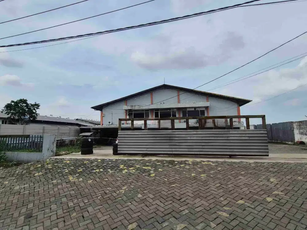 Gudang Tambak Sawah termurah sekitarnya pabrik industri lokasi dekat Jalan raya & akses tol
