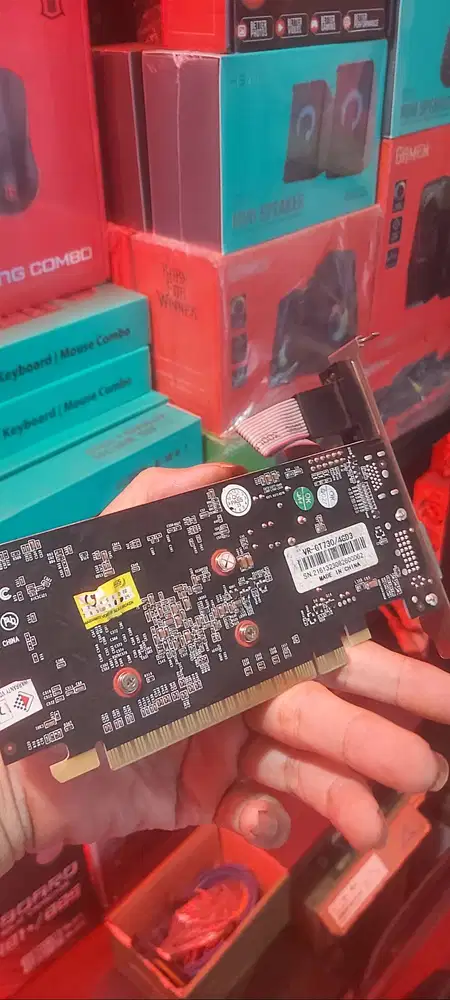 VGA Card 4GB Nvidia GT 730 128Bit Merk Vurrion Bergaransi normal