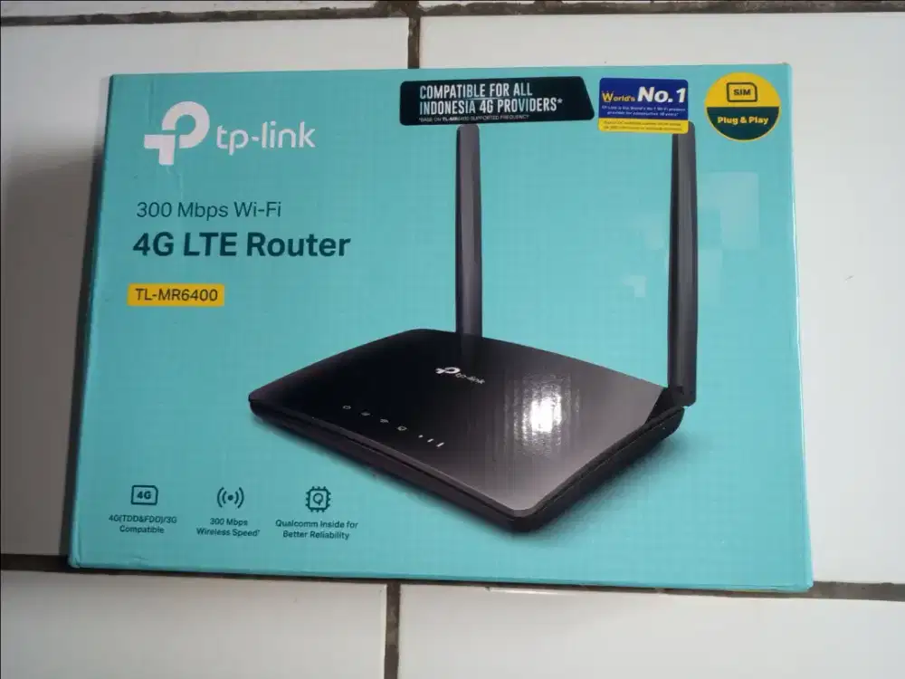 Modem(Router) 4G LTE Tp-link TLMR 6400