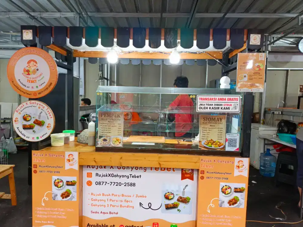 Jual Booth Set Etalase siap pakai