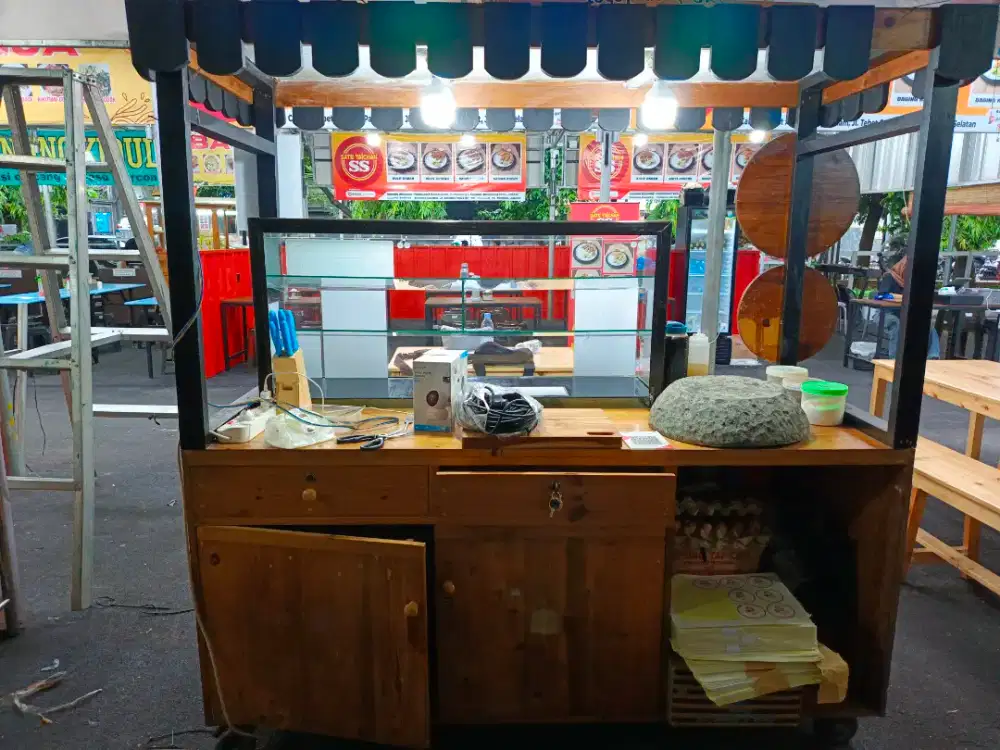 Jual Booth Set Etalase siap pakai