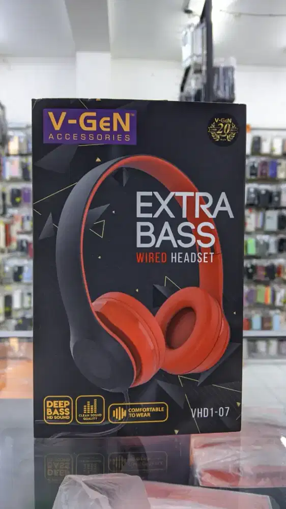 WIRED HEADSET V-GEN VHD1-07