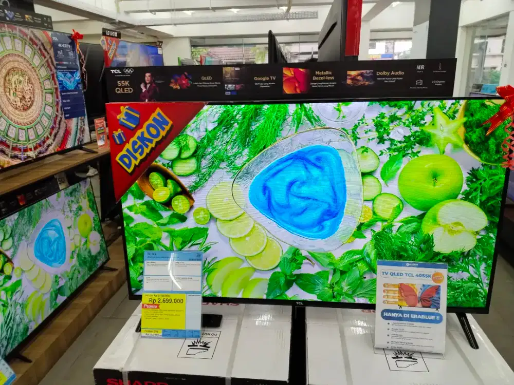 TV TCL 43inch promo free 1x cicilan