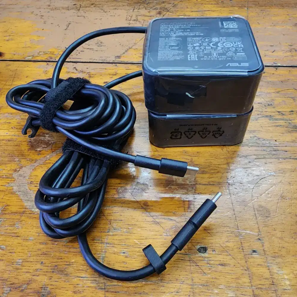 Adaptor Charger Asus Type C 65W Original Cabutan copotan Like new