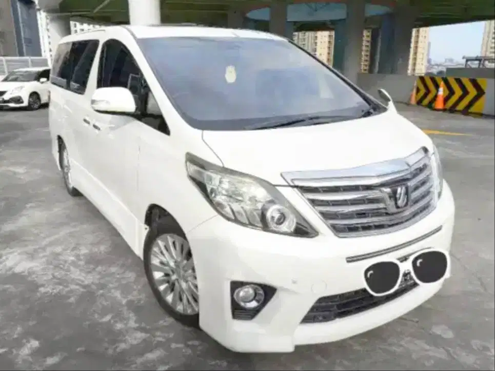 2012 Toyota Alphard SC Pilot Seat PBD Rawatan ATPM B GENAP Pjk 3/2026