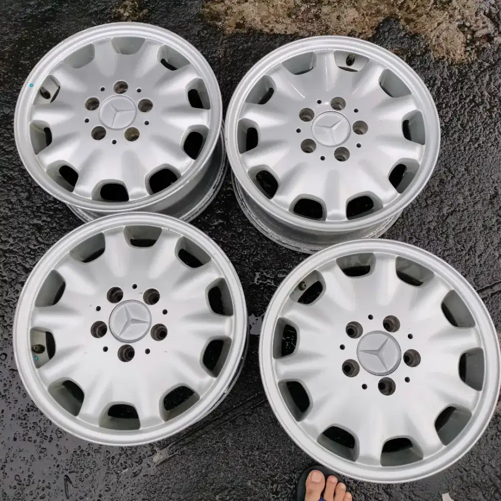 Velg original Mercedes Benz tenhole ring 15x6,5  ET37 Made in Germany