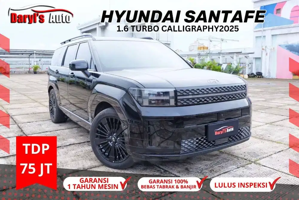 2025 All New Hyundai Santafe Santa Fe Calligraphy HEV Hybrid TDP 75JT