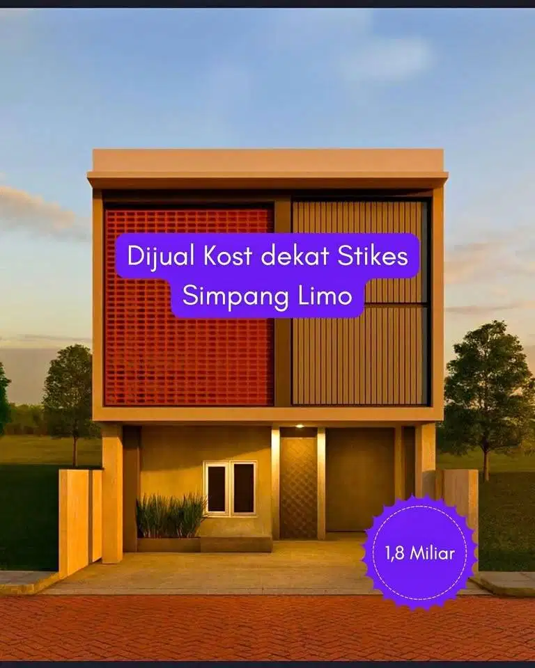 Dijual Kost  elit km5 jl abussamah dekat STIKES