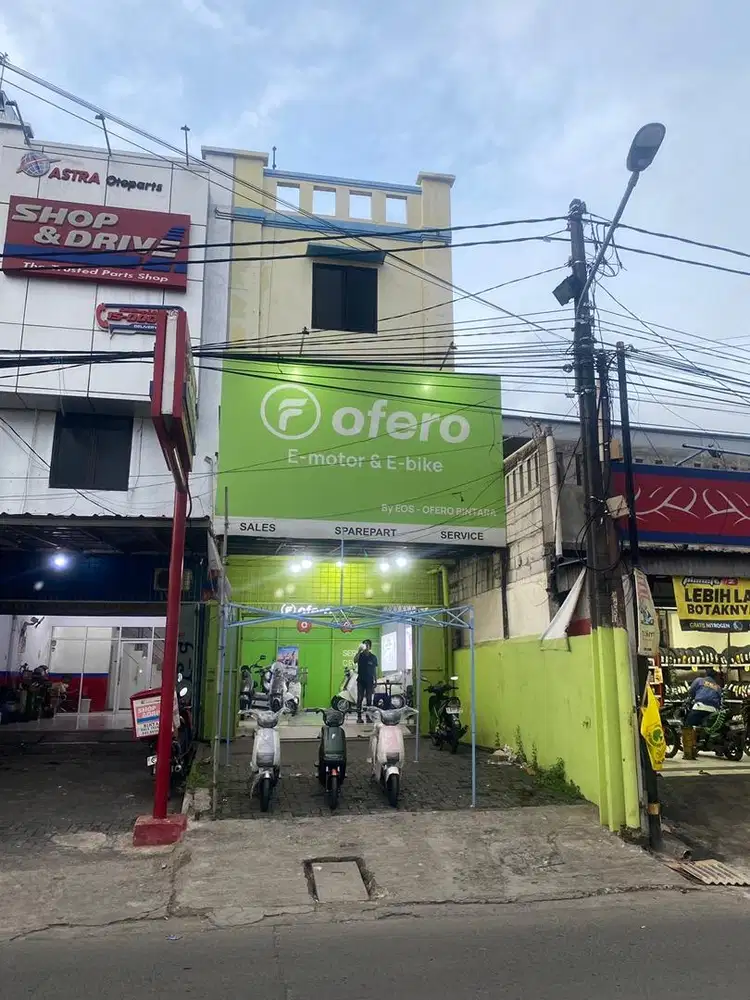 Disewakan / dijual ruko bintara raya