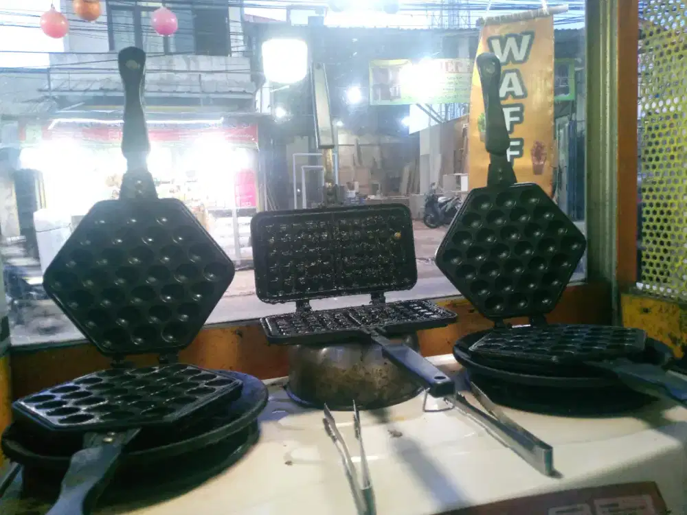 PANGGANGAN WAFFLE EGG & CROFFLE
