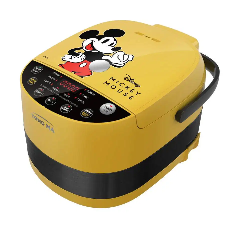 Rice Cooker Digital YongMa SMC 7057 | Mickey Mouse Series (Yellow)