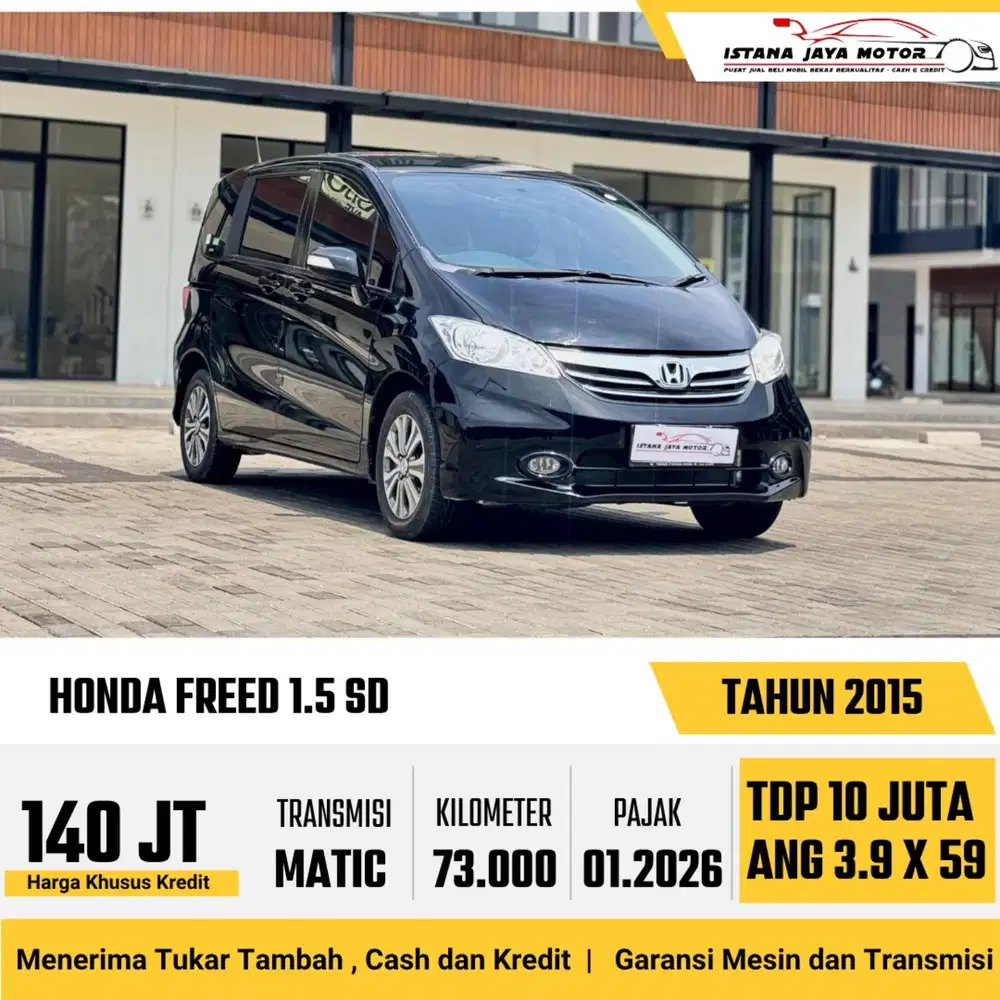 Honda Freed SD AT th 2015 #istana jaya motor