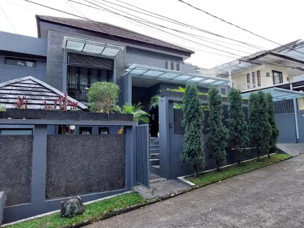 TURUN HARGA !! RUMAH SEMI FURNISHED SIAP HUNI GEGERKALONG SETIABUDI BANDUNG