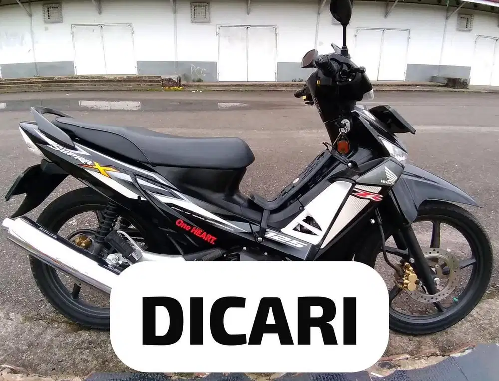 Di Cari Supra X 125 Double Disk DD Tahun 2012 Karbu Supra X 2014
