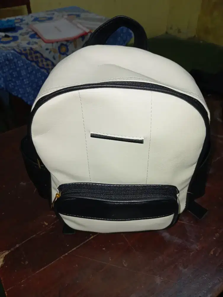 Ransel Mini Wanita – Hitam Putih