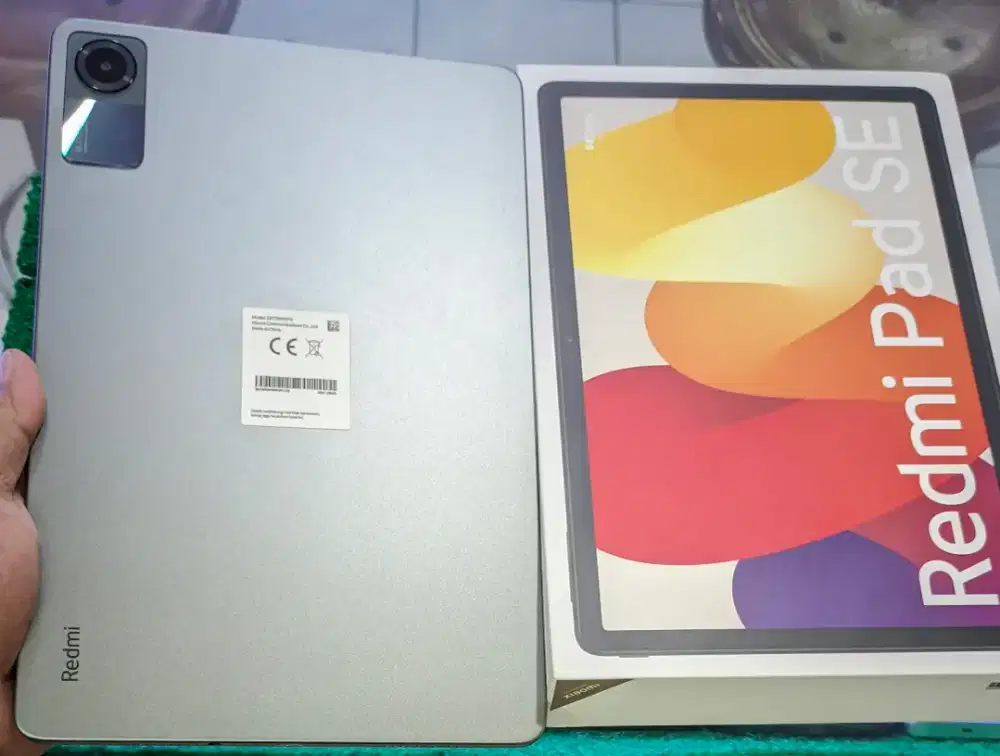 Redmi Pad Se Ram 4/128gb Fullset Ori Likenew Normal semua