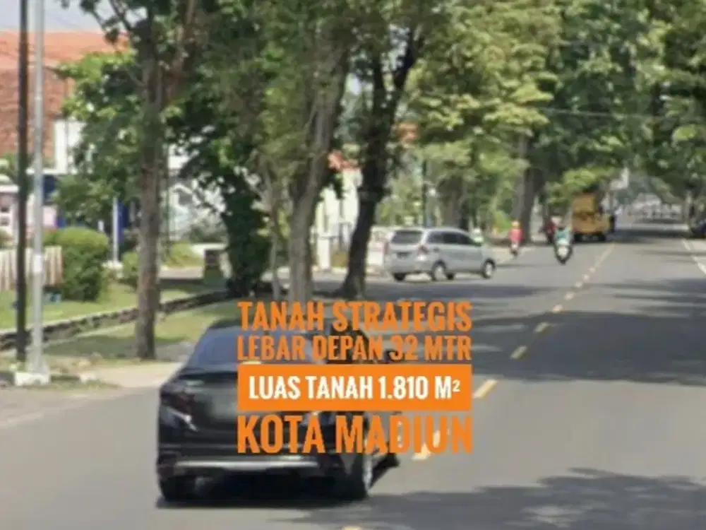 (AD) Tnh Pekarangan Baguss LD 32 mtr, Mayjen Panjaitan KOTA MADIUN