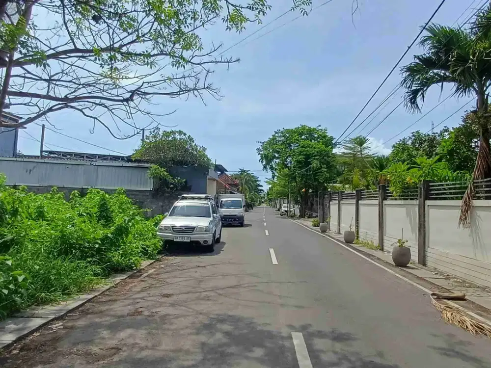 Jual Tanah Luas 2are Jl Pura Mertasari Lokasi Strategis dekat Kuta & Legian