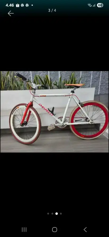Sepeda Fixie Chevrolet