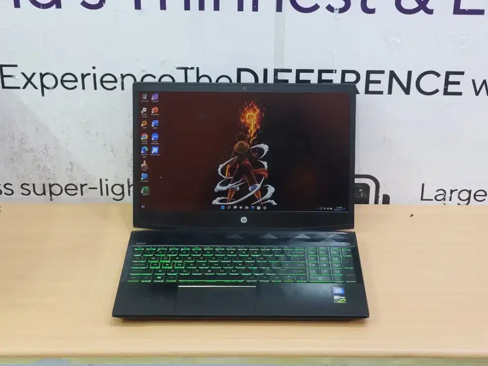 HP PAVILION GAMING 15 CORE I5-8300H RAM 8GB SSD 256GB GTX 1050 4GB