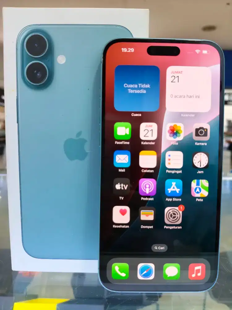 Iphone 16 Plus 128GB Bekas Garansi iBox sampai Mei 2026