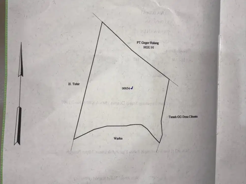 Tanah Luas SHM Dijual Cepat di Desa Cibuntu, Kuningan Bebas Banjir, Harga Nego
