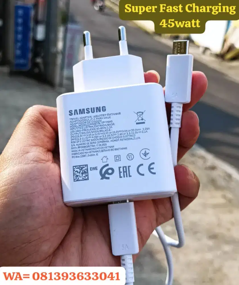 Charger Ori Samsung 45watt ( SUPER FAST CHARGING 9