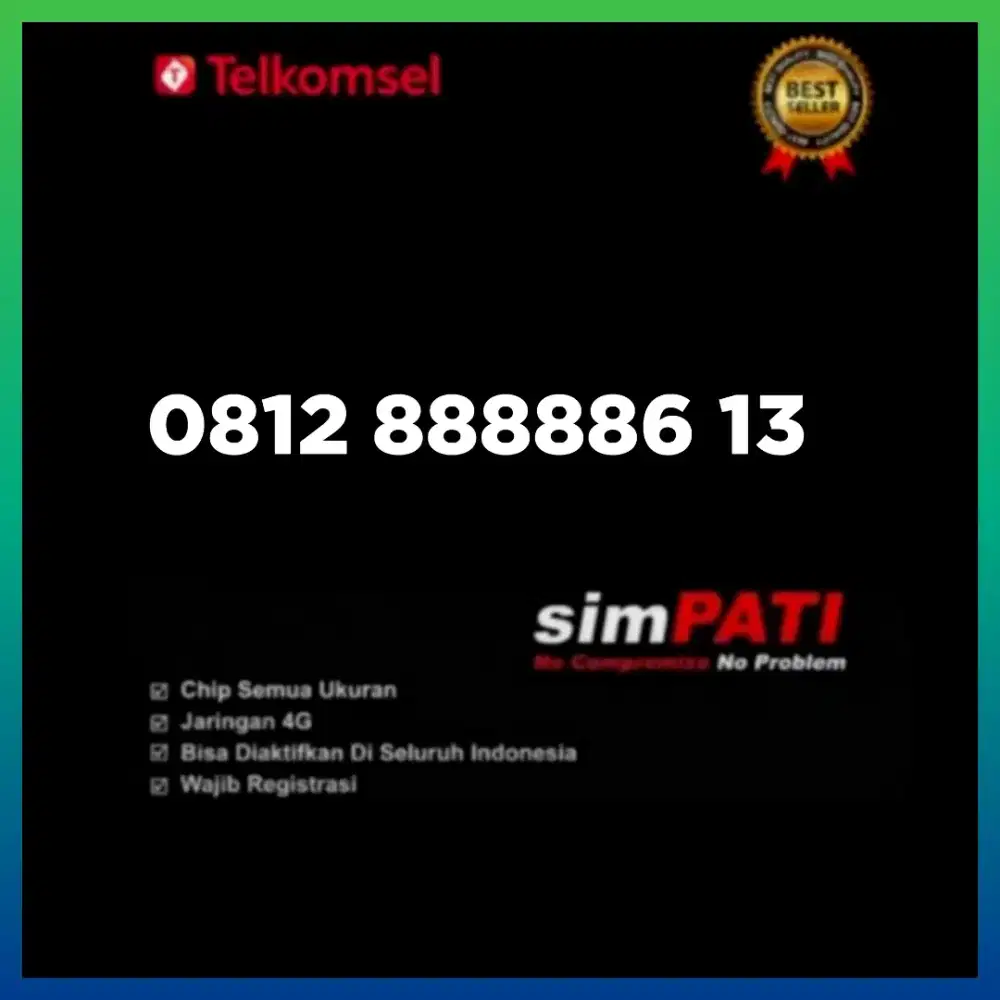 Nomor Cantik Simpati Telkomsel Super panca