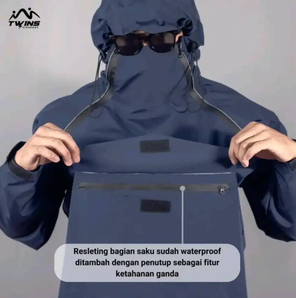 Jas hujan twinsnineteen