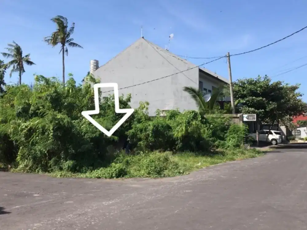 Tanah strategis Pura Mertasari Sunset road kuta bali