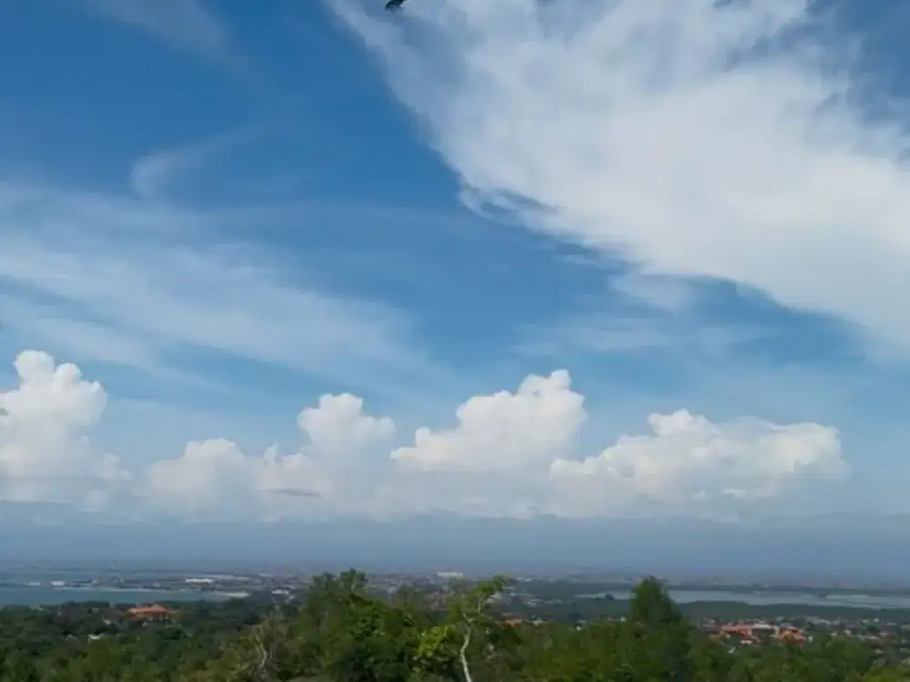 Tanah Kavling zona Kuning ocean View Bandara da  GwK ungasan Bali