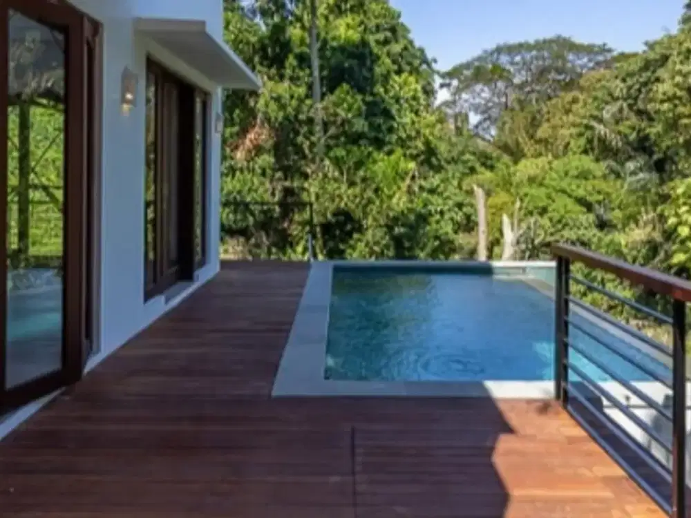 Villa cantik Loss sungai suasana ubud Sekar Tunjung Denpasar Bali