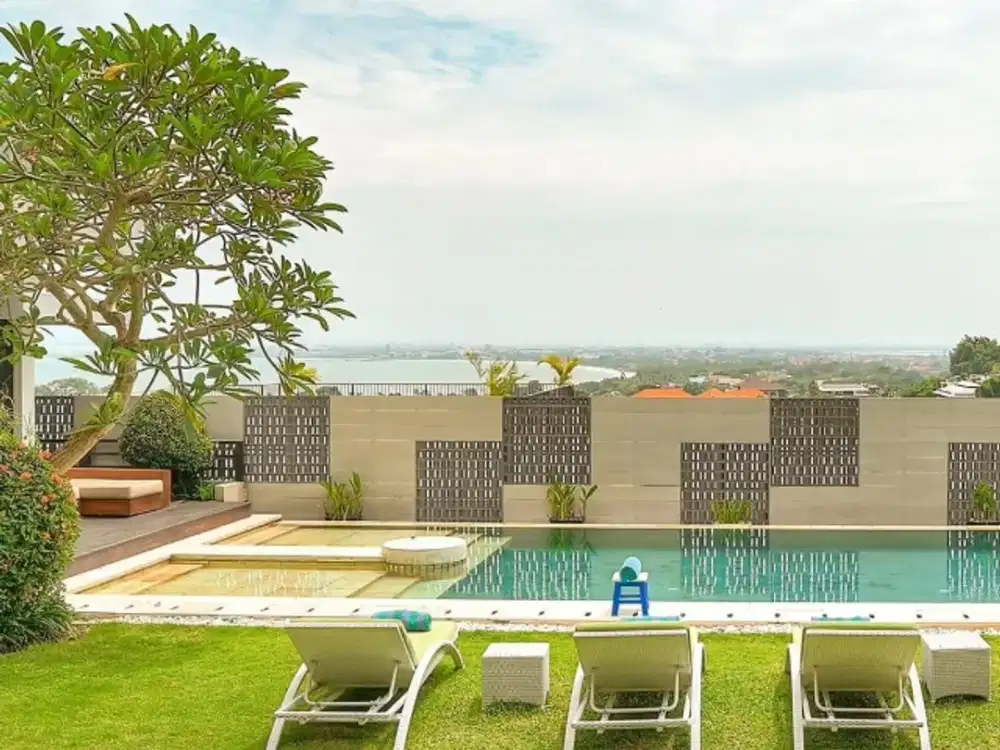 Villa cantik Ocean View Lalang Temu Jimbaran Bali