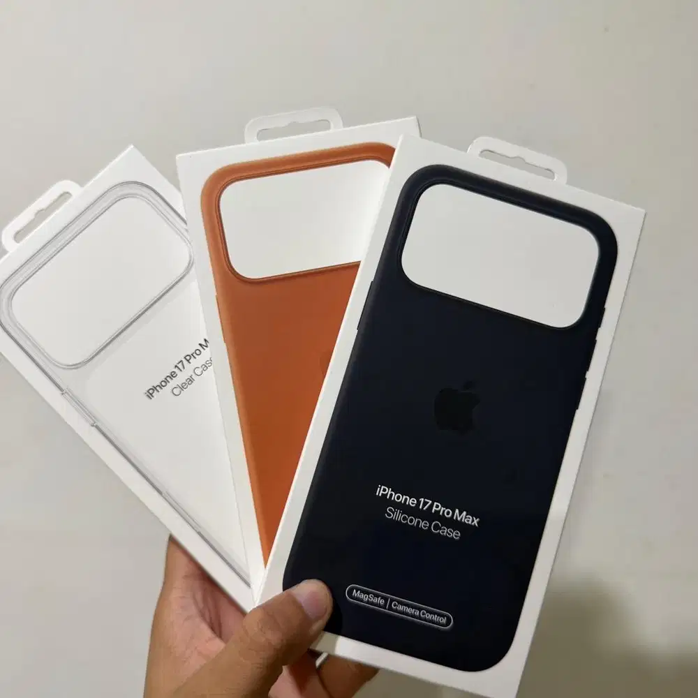 Apple Iphone 17 Pro Max Silicone Case Original Apple 100% New Sealed