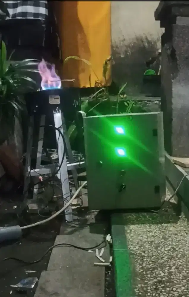 Panel Gas, Vaporizer, Gempa, Obor