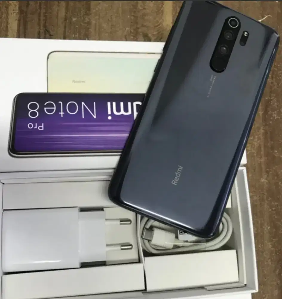.murah hp Redmi Note 8 pro 6/128 lkp, bs TT