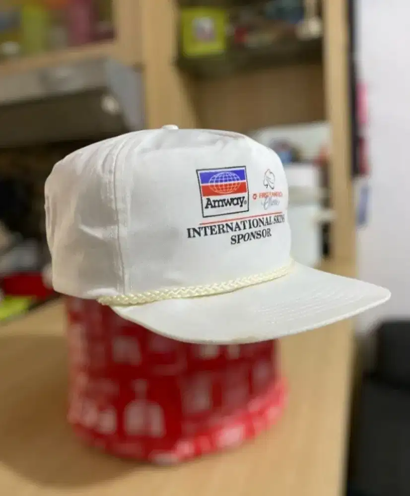 TOPI VINTAGE ROPE HAT TALI AFRAME PRELOVED