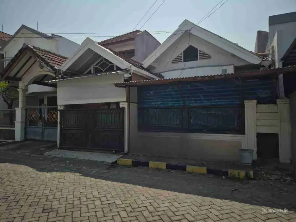 jual rumah segera lelang perumahan nirwana executive