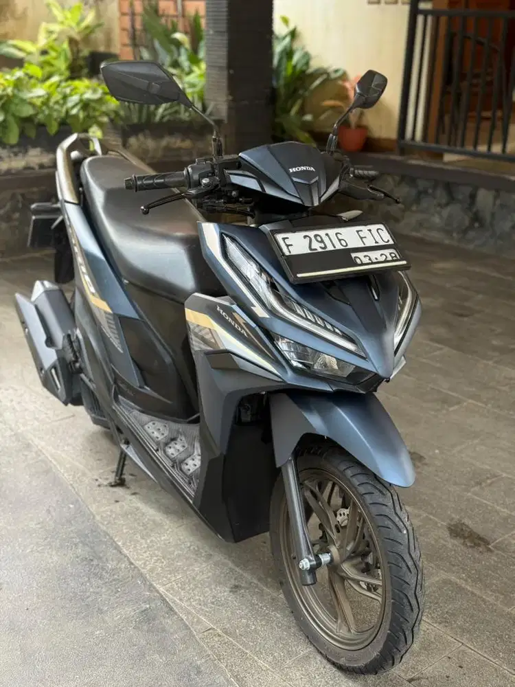 Honda Vario 125 Keyless Thn 2023 Blue Matte Mulus
