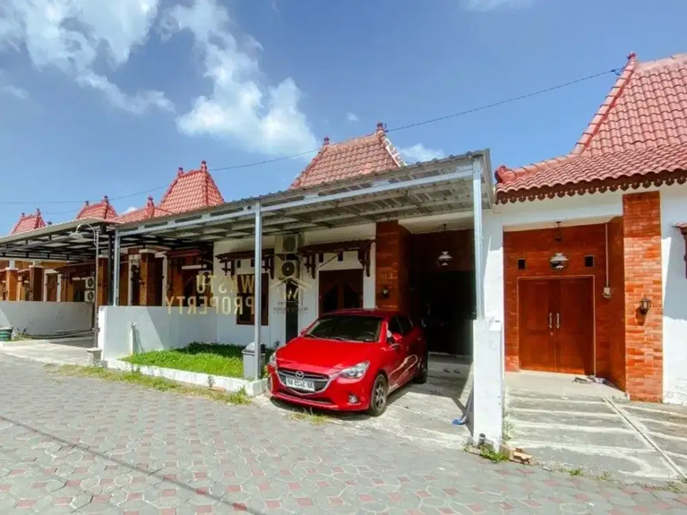 Rumah Cantik Siap Huni Dekat Candi Plaosan, Prambanan