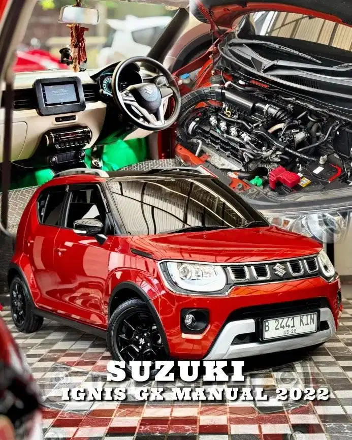 Suzuki Ignis GX MT Manual 2022 Model 2023 Tangan Pertama dari Baru