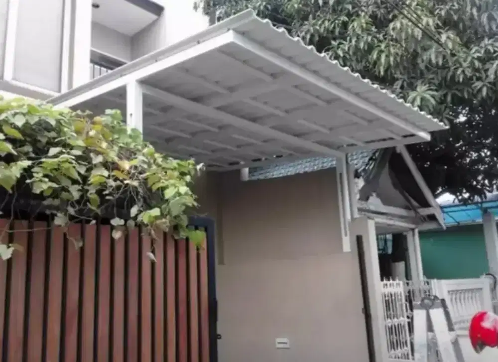 Kanopi minimalis baja ringan