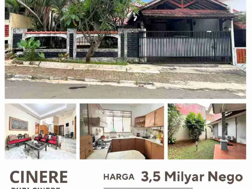 Di jual rumah murah di puri cinere