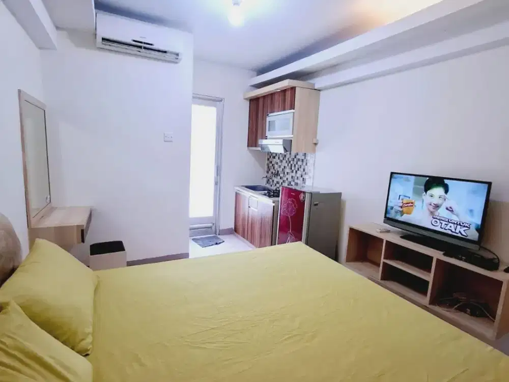 Apartemen Green Bay Pluit Studio Full Furnished Deket Family Mart