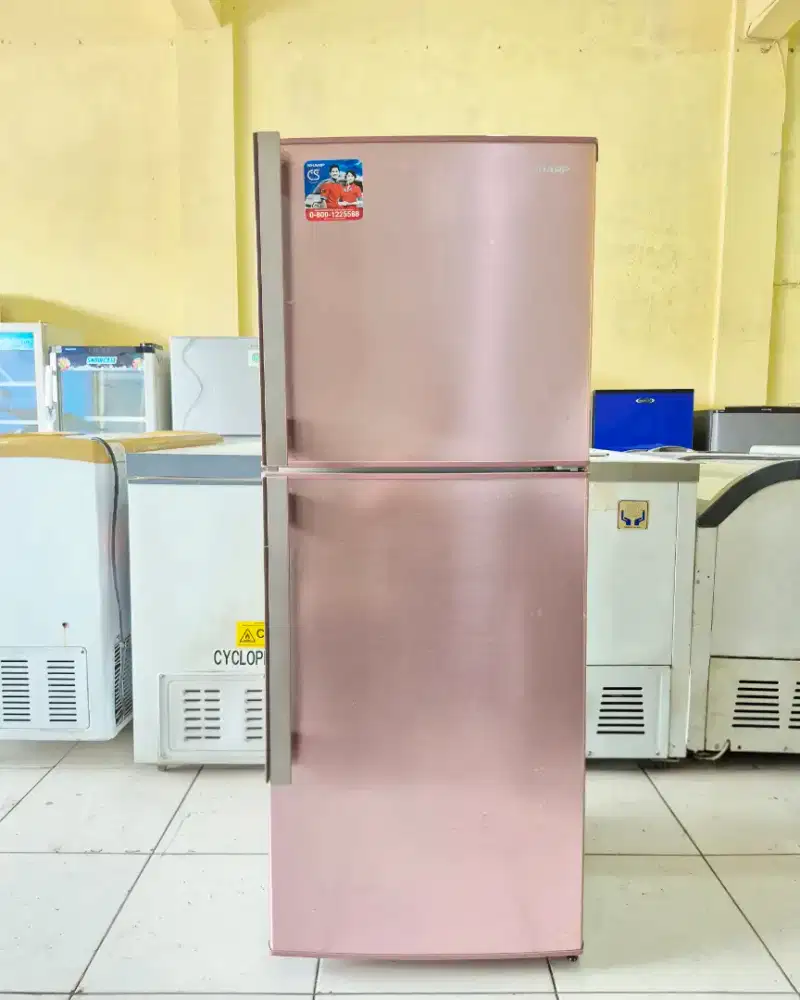 Kulkas SHARP 2Pintu Ori Mulus