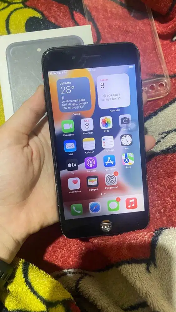 iphone 7plus 128gb all operator fullset