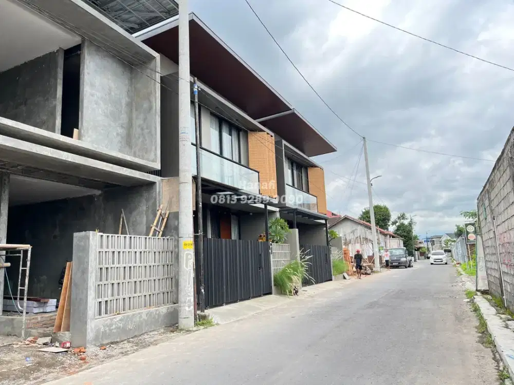 Rumah Mewah Jogja Full Furnish dijual dekat Stasiun Tugu