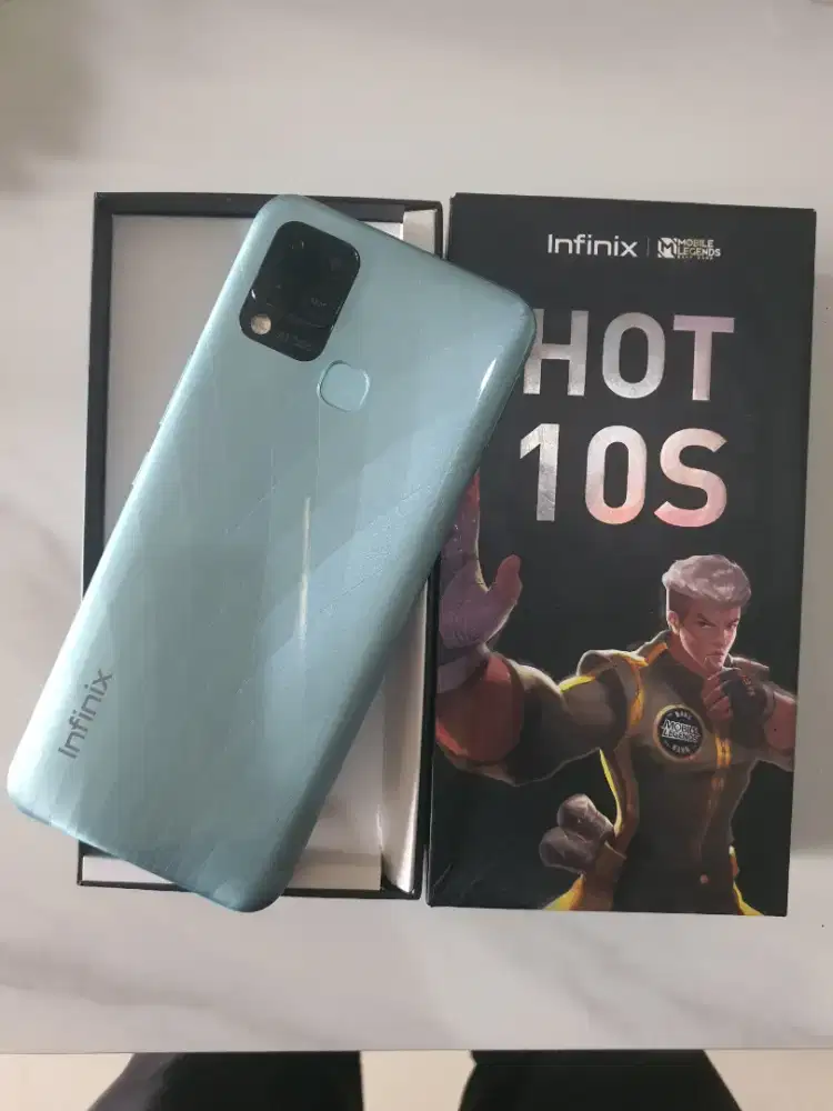 Infinix hot 10s ram 4/64 mulus