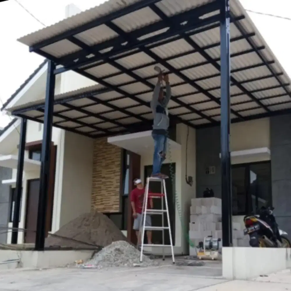 Kanopi baja ringan atap spandek