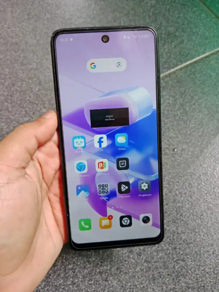 Itel Rs4 ram 8/128 GB fullset siap pakai game libas enak normal